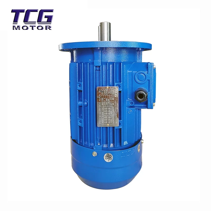 Moteur à boîtier en aluminium B5 monté sur bride