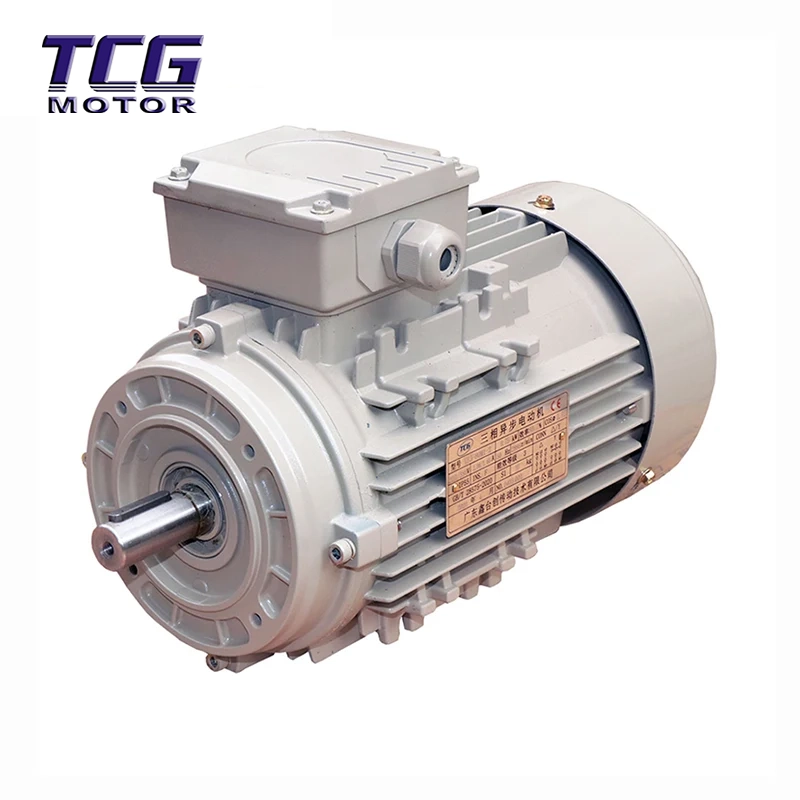 Moteur haute efficacité B14 monté sur bride
